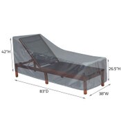 Large Chaise Lounge Cover Size